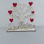 Albero della vita con cuori rossi in plexi You & Me speciale San Valentino