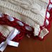 Copertina neonato in lana nuova fatta interamente a mano nuova per carrozzina/culla. Made in Italy