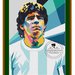 Schema punto croce Diego Armando Maradona