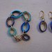 Parure bracciale ed orecchini