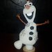 Olaf in feltro fatto a mano