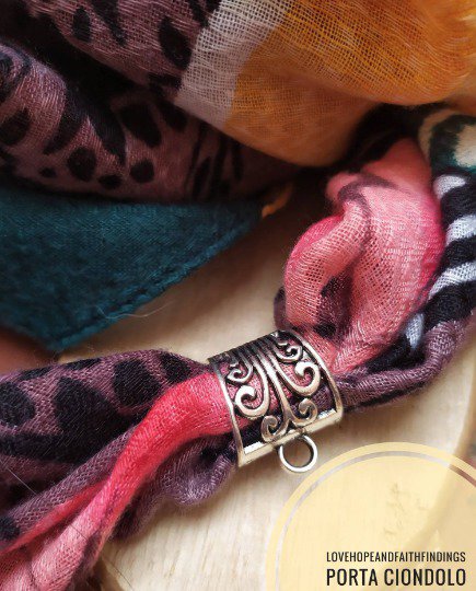 LA FERANI Anello Per Sciarpa E Foulard In Sete, Argento Con Perle – Regalo Perfetto Per Donna