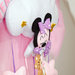 Fiocco nascita Minnie dolce ninna con fiocco di tulle rosa, 73 x 50 cm
