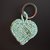 Portachiabi cuore verde 3D