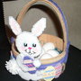 Handmade Easter Bunny Basket