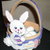 Handmade Easter Bunny Basket