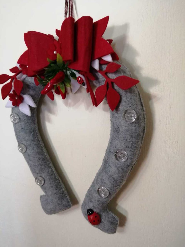 Porta fortuna pannolenci Per la casa e per te Decorare casa d