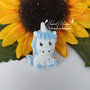 Inserto in silicone alimentare *Unicorno*  -Celeste-