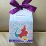 Scatolina segnaposto Jasmine Ariel sirenetta  principesse nascita battesimo compleanno confetti bomboniere 