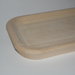 Ciotola in legno per polenta senza manici cm 23x13x2,2