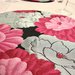 Decorazione casa Sotto vaso/ Sotto piatto con tessuto Peonia di Obi/Kimono 100%Seta Giapponese Ottimo Regalo