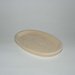 Ciotola in legno per polenta ovale cm 16x24x2,2