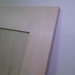 Cornice porta fotografia falda larga in legno rettangolare cm 13x18