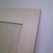 Cornice porta fotografia falda larga in legno rettangolare cm 24x30