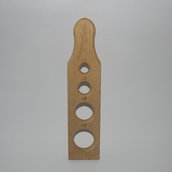 Dosaspaghetti in legno artigianale cm 28,5 x 6,5 x 1