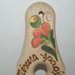 Dosaspaghetti in legno artigianale dipinto a mano