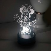 Lampada Led 3D Personalizzata