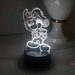 Lampada Led 3D Personalizzata