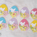 etichette uovo pasqua coniglietto e fiori pastello personalizzabili 