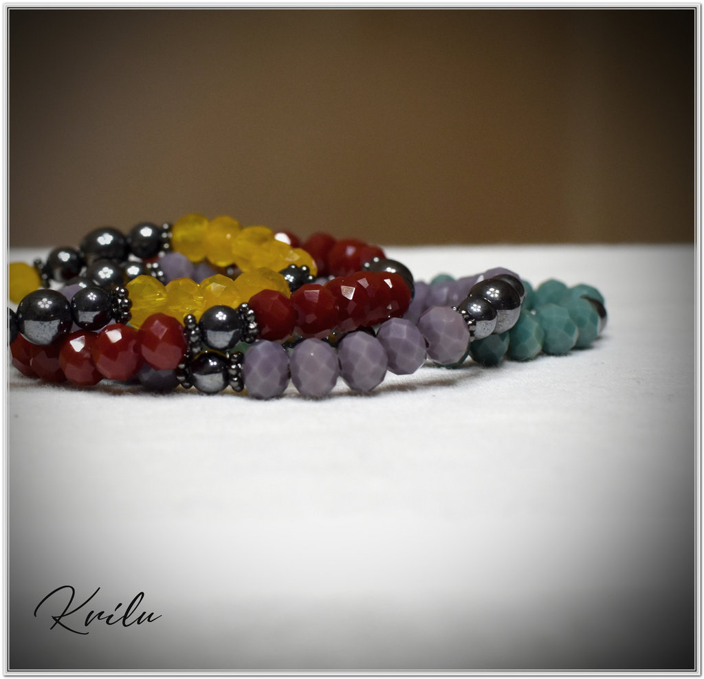 DADA Gioielli Bracciale In Acciaio Con Pietre Naturali 6mm – Regolabile, Con Significato