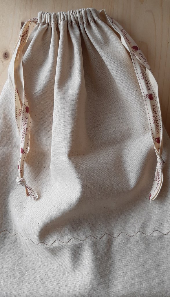 Sacchetti Di Lino Per Pane 38x30cm (2 Pezzi) Con Fodera TPU - Riutilizzabili, Mantengono Il Pane Fresco Più A Lungo - 2