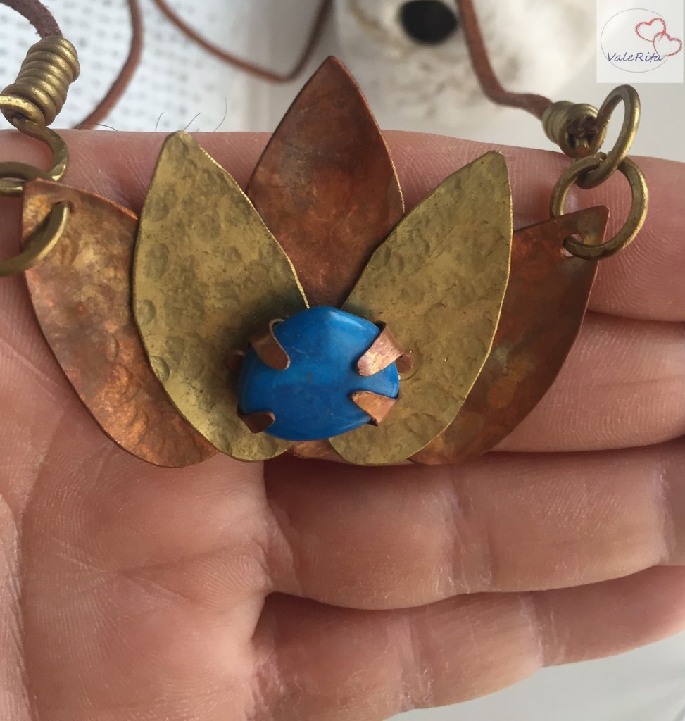 3 Acchiappasole Fiore Di Loto In Ottone E Vetro - Decorazioni Sospese Per Finestre, Pareti E Giardino - Set Decorativo Con Design Elegante - Foto 9