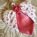 Presina a cuore con rose Shabby Chic 