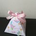 Scatolina scatoline triangolino unicorno festa nascita battesimo confetti segnaposto 