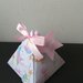 Scatolina scatoline triangolino unicorno festa nascita battesimo confetti segnaposto 