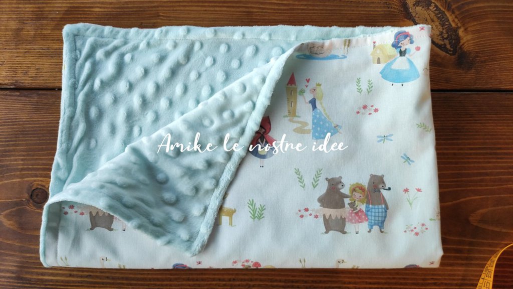 Copertina neonato tessuto minky - Bambini - Per la nanna - di Amike