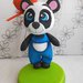 Panda innamorato da personalizzare