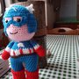 Capitan America amigurumi