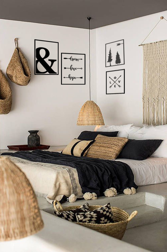 DECOWALL SG2-2406 - Adesivi da parete con ramo di fiori ad acquerello, motivo: albero e uccellini, per camera da letto, soggiorno, casa, divano, ufficio, arte