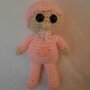 Bambolina amigurumi con ciuccio 