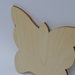 Sagoma in legno forma farfalla cm 12X14