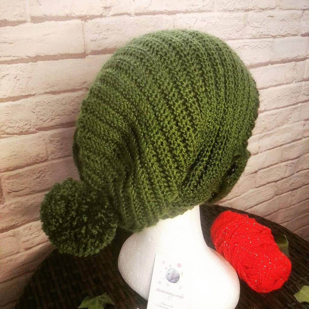 4 cappelli lunghi in raso per dormire, copricapo da notte, con