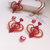 Collana  e orecchini "Cupido" macramè art 