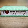 Libro scultura I love my family