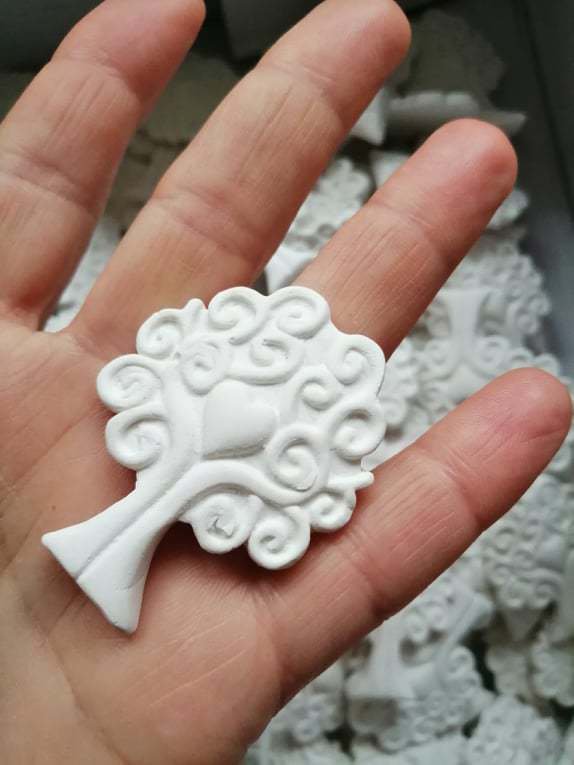EinsSein 12x Titolare del segnaposto stella cablata Set modesto oro albero della vita segnaposto matrimonio tableau decorazioni bomboniere bomboniera comunione bigliettini tavoli tavolo partecipazioni