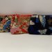 Portamonete portaoggetti da borsa in cotone con stampe giapponesi