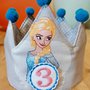 👑CORONA DI COMPLEANNO👑 ELSA DI FROZEN ❄️❄️