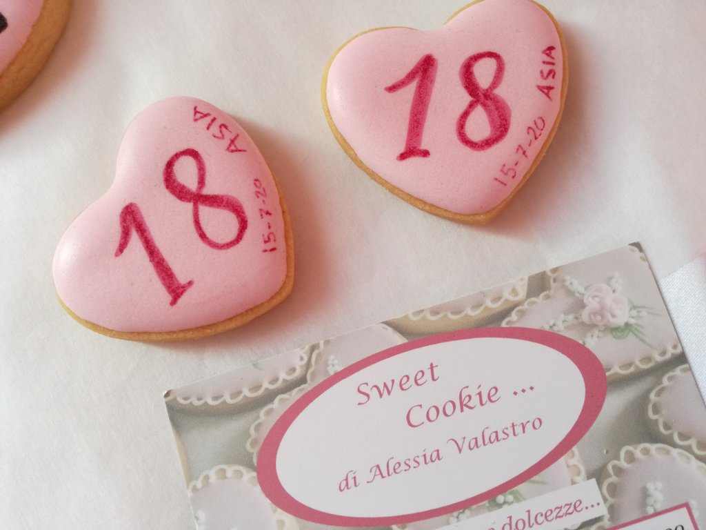 gadget 18 anni compleanno evento personalizzati cuore unico fondo  alimentare sweet table dolci compleanno allestire festa battesimo 4,5x4,8cm