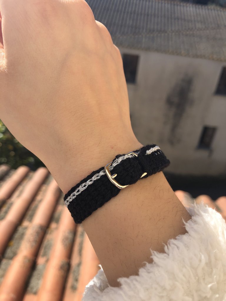 SERASAR Bracciale Uomo Pelle Oro 20cm | Gioielli Premium Acciaio