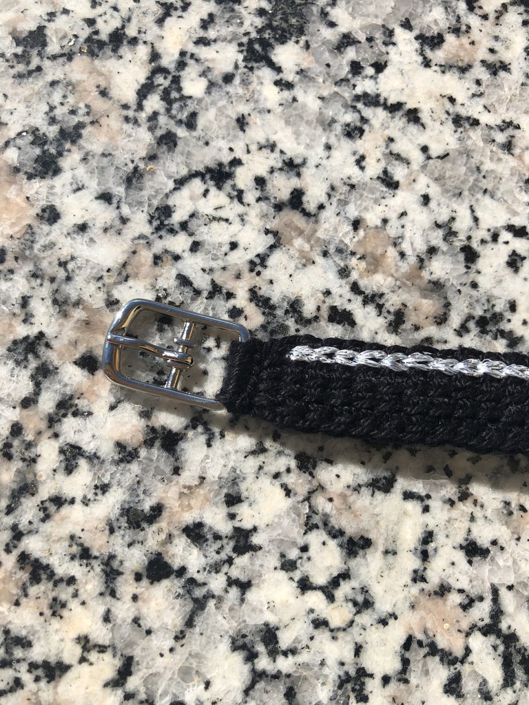 Bracciale Believe uomo cuoio/pelle Nero intrecciato perle set
