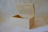 Scatola bauletto in legno artigianale cm 7x9x6