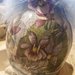 Uovo di Pasqua con violette