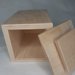 Scatola in legno da decorare cm 10x7x7