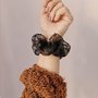 SCRUNCHIE - Elastico organza Plumetis