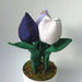Fiori tulipani di stoffa / centro tavola/decorazione casa
