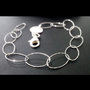 Bracciale da donna in argento 925 fatto a mano B57